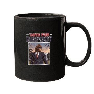 Discover Presidential elections 2024 Bigfoot Mugs