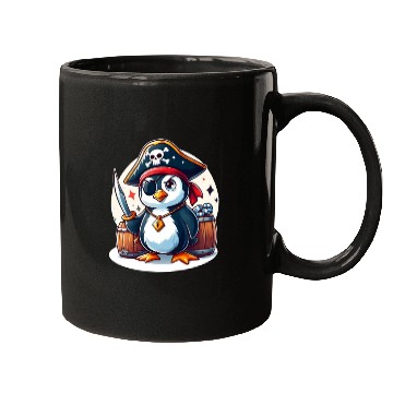 Discover Pirate Penguin Adventure Mugs