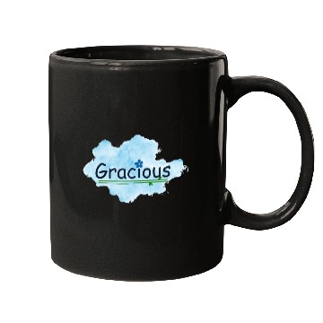 Discover Gracious Word in the Blue Cloud Mugs