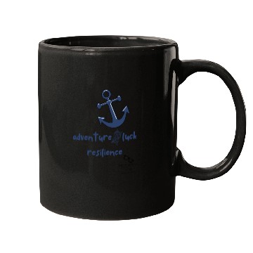 Discover Lucky Anchor Designed by Tavia Linen Mugs