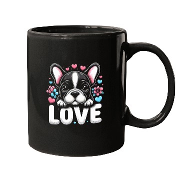Discover French bulldog puppy Mugs