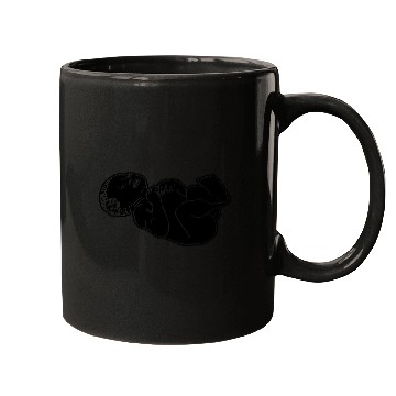 Discover Newborn baby shadow image Mugs