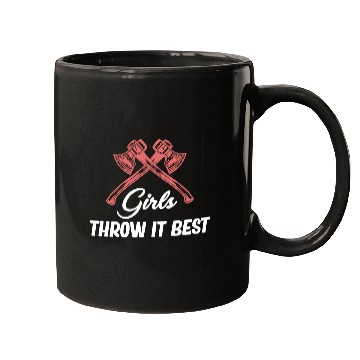 Discover Girls Throw It Best Axe Throwing Chainsaw Mugs