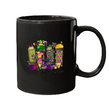 Discover mardi gras teacher life Mugs