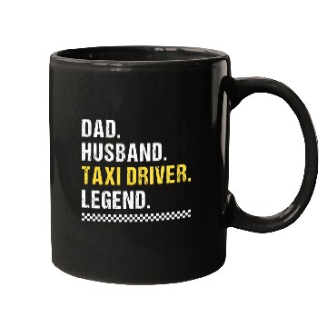 Discover Dad Taxi Driver Mugs
