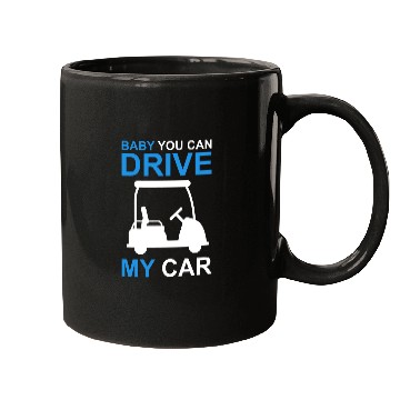 Discover Funny Golf Cart Driver Mugs