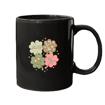 Discover Retro Shamrocks Mugs