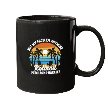 Discover Retirement gift idea Retired Purchasing manager Mugs