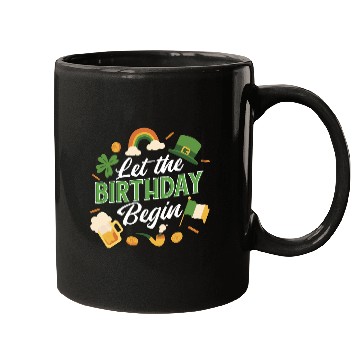Discover Irish Birthday Celebration Festive St. Mugs