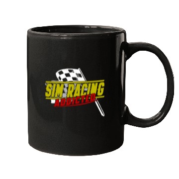 Discover Sim Racing Addicted - Esports Racer Experience Mugs