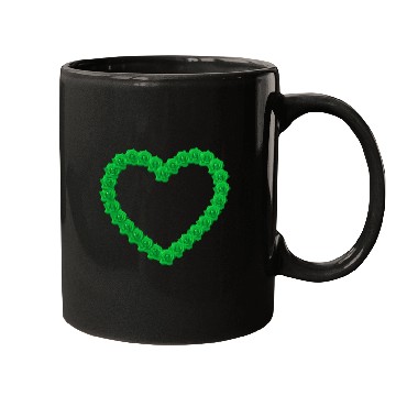 Discover Green Heart Roses Mugs