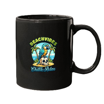 Discover Beach Vibes Mugs