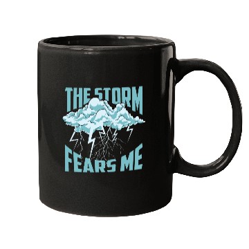 Discover Storm Fears Me Content Creator Gift Mugs