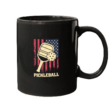 Discover Patriotic Pickleball Passion Mugs