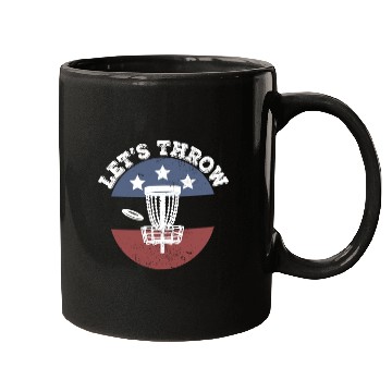 Discover Disc Golf Player American Disc Golfer Mugs