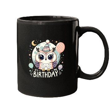 Discover Its My Birthday Sweet Birthday Owl Mugs
