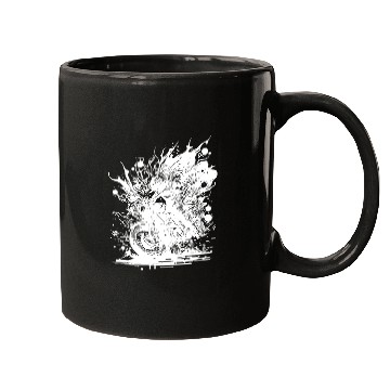 Discover Motorcycle Racing Off-road Ride Splash Style Mugs