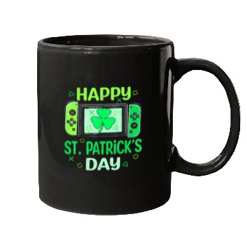 Discover Video Gamer Shamrock Happy St Patricks Day Mugs