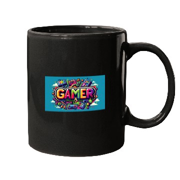 Discover Neon Arcade Retro Gamer Mugs