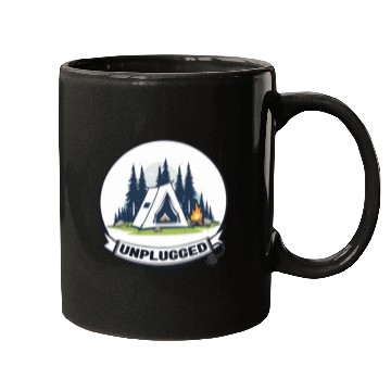 Discover Camping, UNPLUGGED Mugs