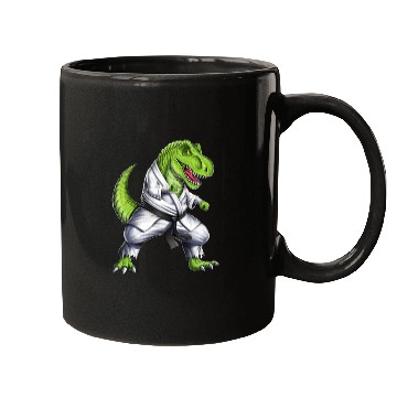 Discover T-Rex Dinosaur Karate Mugs