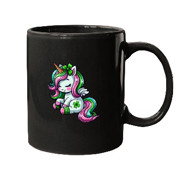 Discover St. Patrick's Day Unicorn Celebration Design Mugs