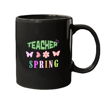 Discover Teacher spring Mugs