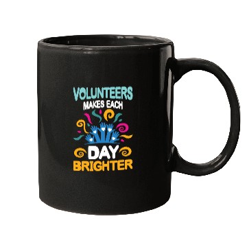 Discover VolunMotivers Makes Each Day Brighter Mugs