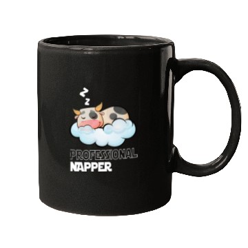 Discover Professional Napper Cow Sleeping Late Riser Mugs