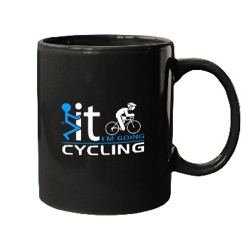 Discover Cyclist Mountain Racing Road Bike Bicycle Mugs