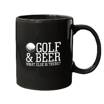 Discover Golf Beer What Else Is There Mugs