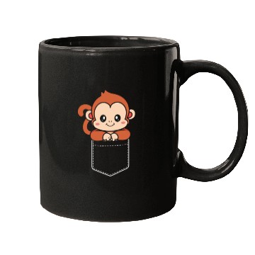 Discover Monkey in a Pocket Mugs