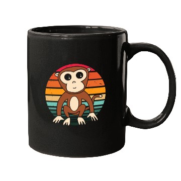 Discover Vintage Retro Monkey Mugs