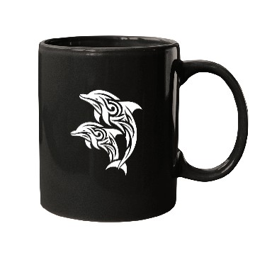 Discover Bottlenose Dolphin T Tattoo Jumping Dolphins Mugs