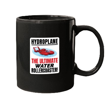 Discover Hydroplane Boat Racing Rollercoaster Adventure Mugs