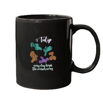 Discover Tulips Tulip Flowers Mugs