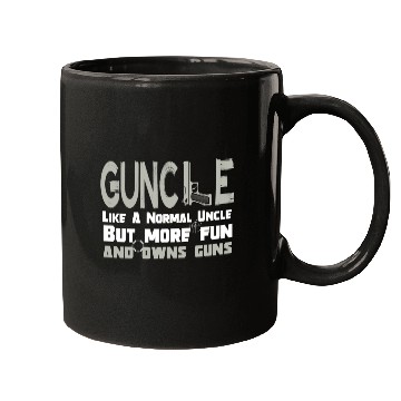 Discover Guncle funny gun lover saying Mugs