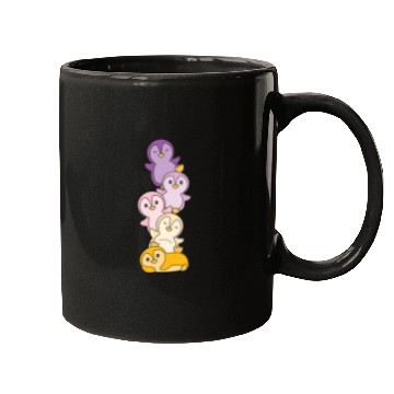 Discover Trixic Flag Pride Lgbtq Cute Penguin Mugs