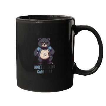 Discover Don't F*cking Care Bear Mugs