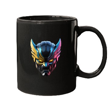 Discover Robot Wolverines Mugs