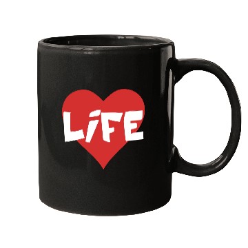 Discover I love my life couple Mugs