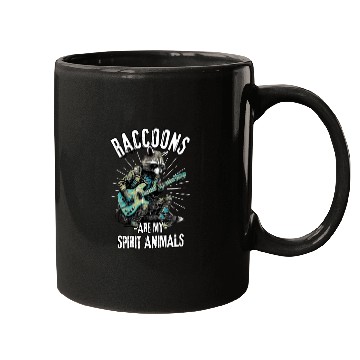 Discover Raccoon with a Guitar Mugs