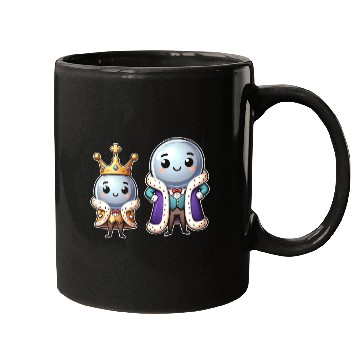 Discover Science Mugs, Two Noble Gasses Dressed In Royal