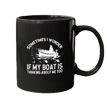 Discover Funny Fishing Boat Fishing Mugs