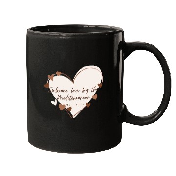 Discover Embrace love by the Mediterranean Mugs