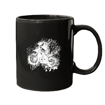 Discover Racing Motorcycle Off-road Ride Splash Style Mugs