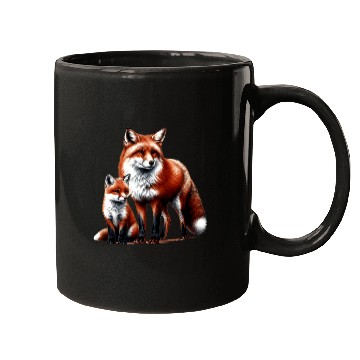 Discover Cub and Great Red Foxes Mugs