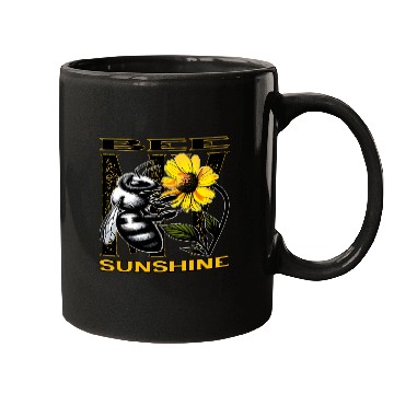 Discover Bee Sunshin, Natures Harmony Mugs