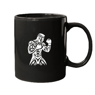 Discover Thai Boxing T Tattoo Fist Boxer Fighter Mugs