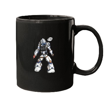 Discover Unlucky robot Mugs